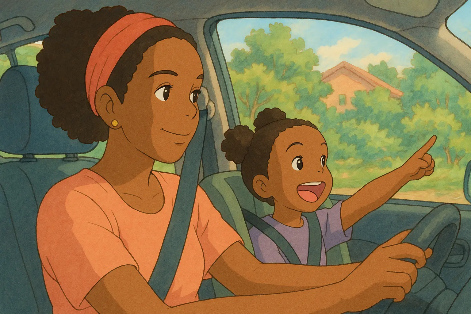 Car Ride Language Games: Turn Commute Time into Language Time
