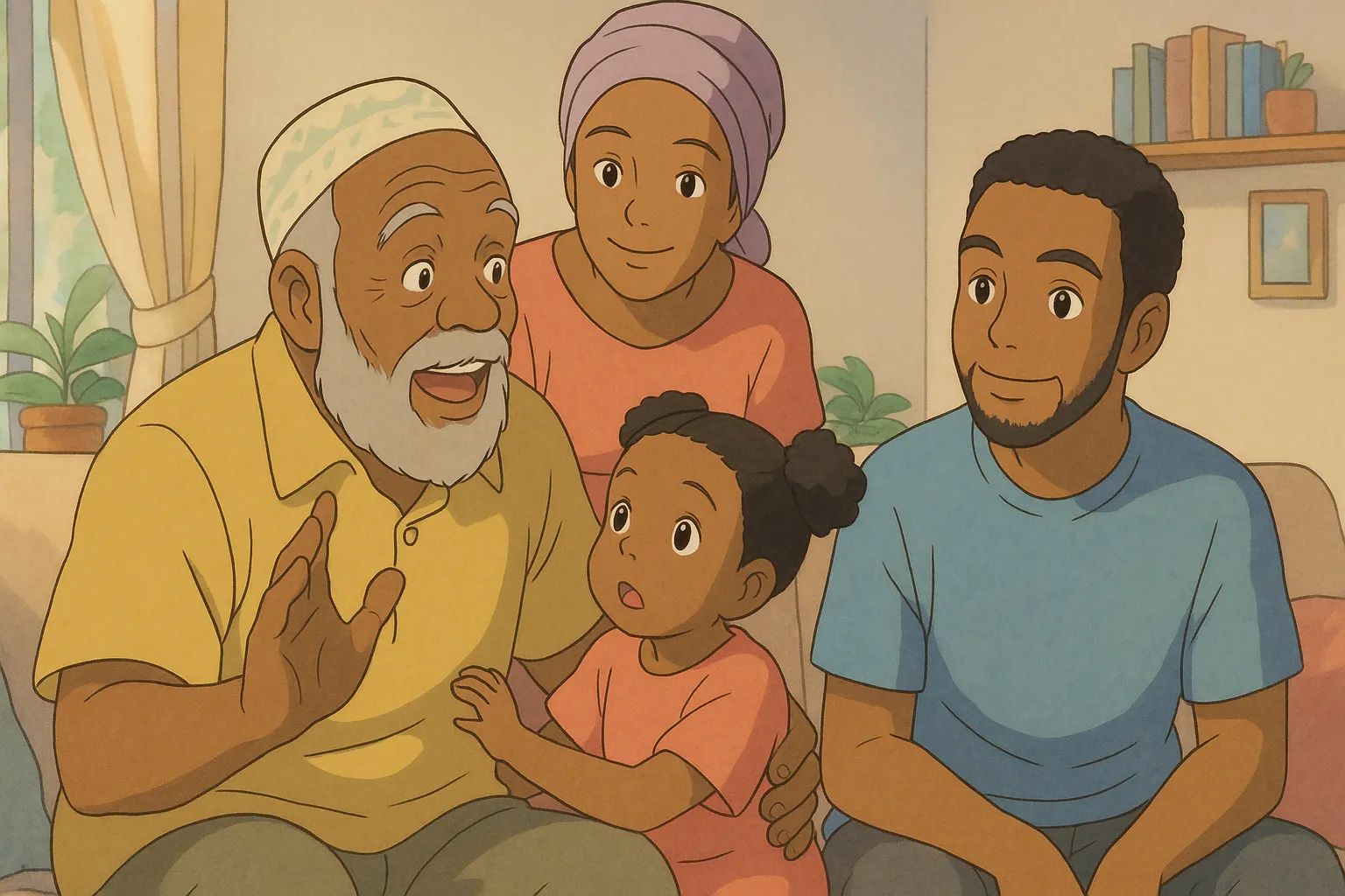 Grandparent Stories: How Family Legends Keep Language Alive
