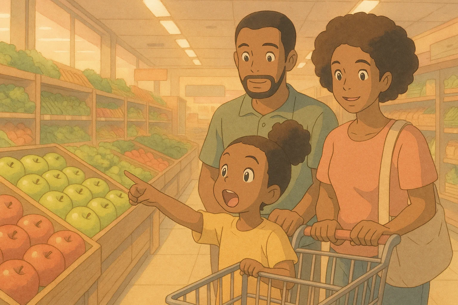 Grocery Store Language Game: How to Teach Food Words Without Planning