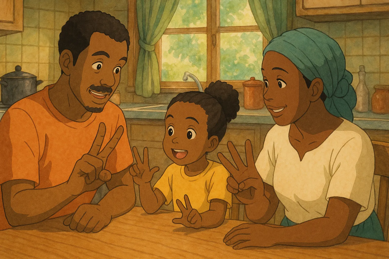 How I Taught My Child to Count in My Language in 5 Minutes