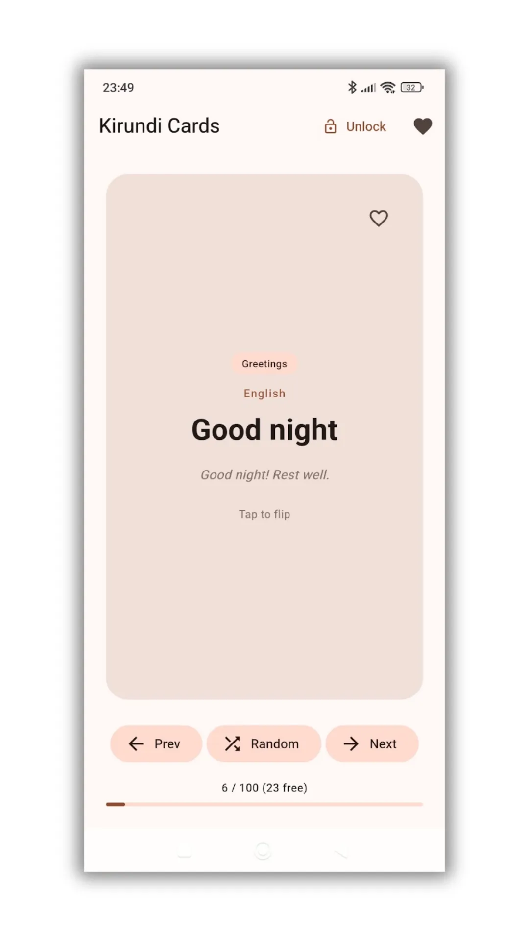 Kirundi Flashcards screenshot 4