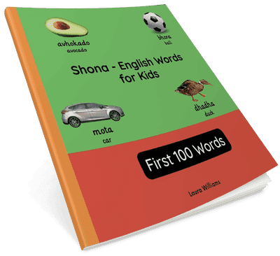 Shona - English Words for Toddlers - First 100 Words cover